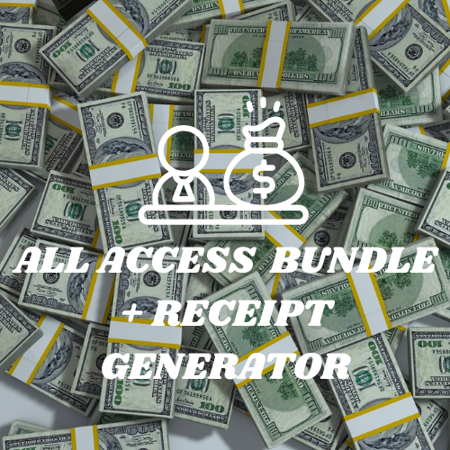 ALL SUPPLIER BUNDLE + RECEIPT GENERATOR
